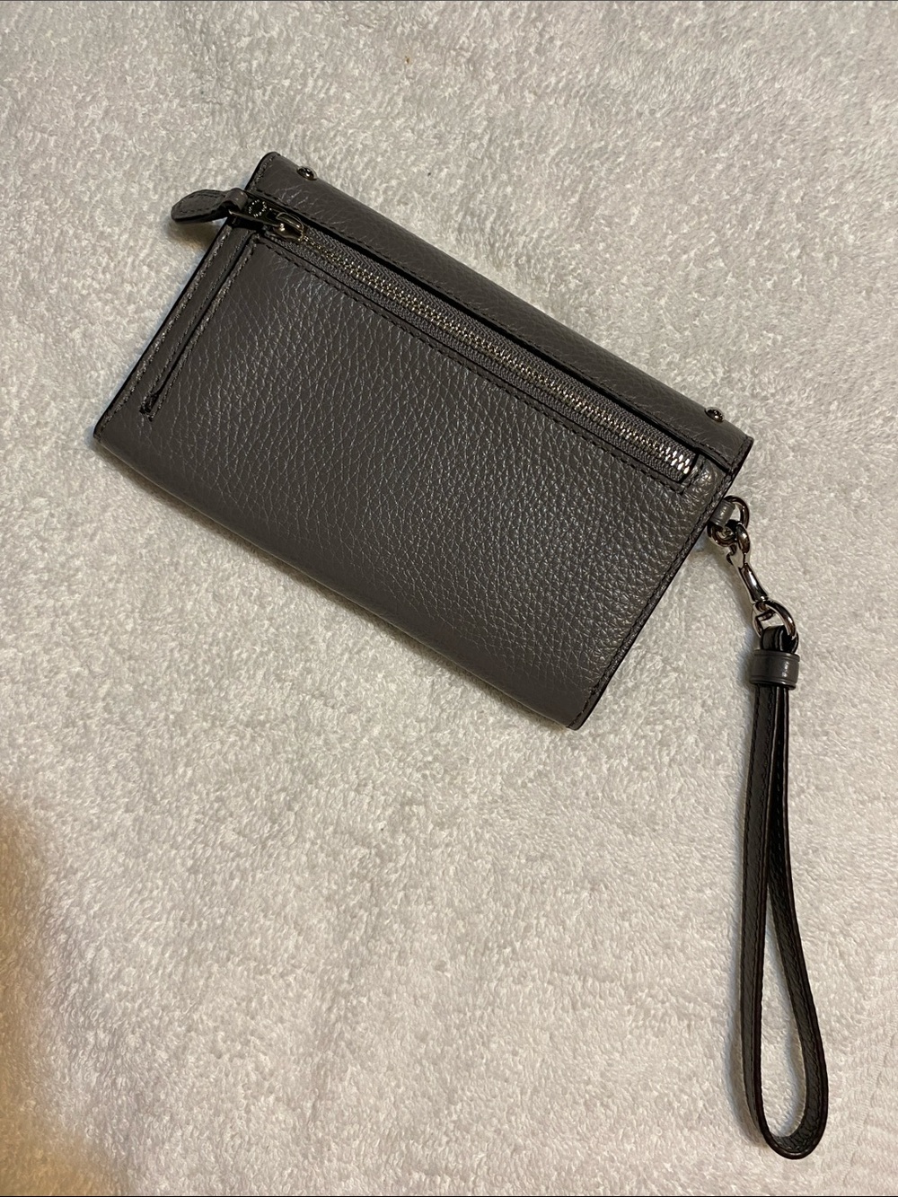 Coach Gray Wristlet - Picture 5 of 6